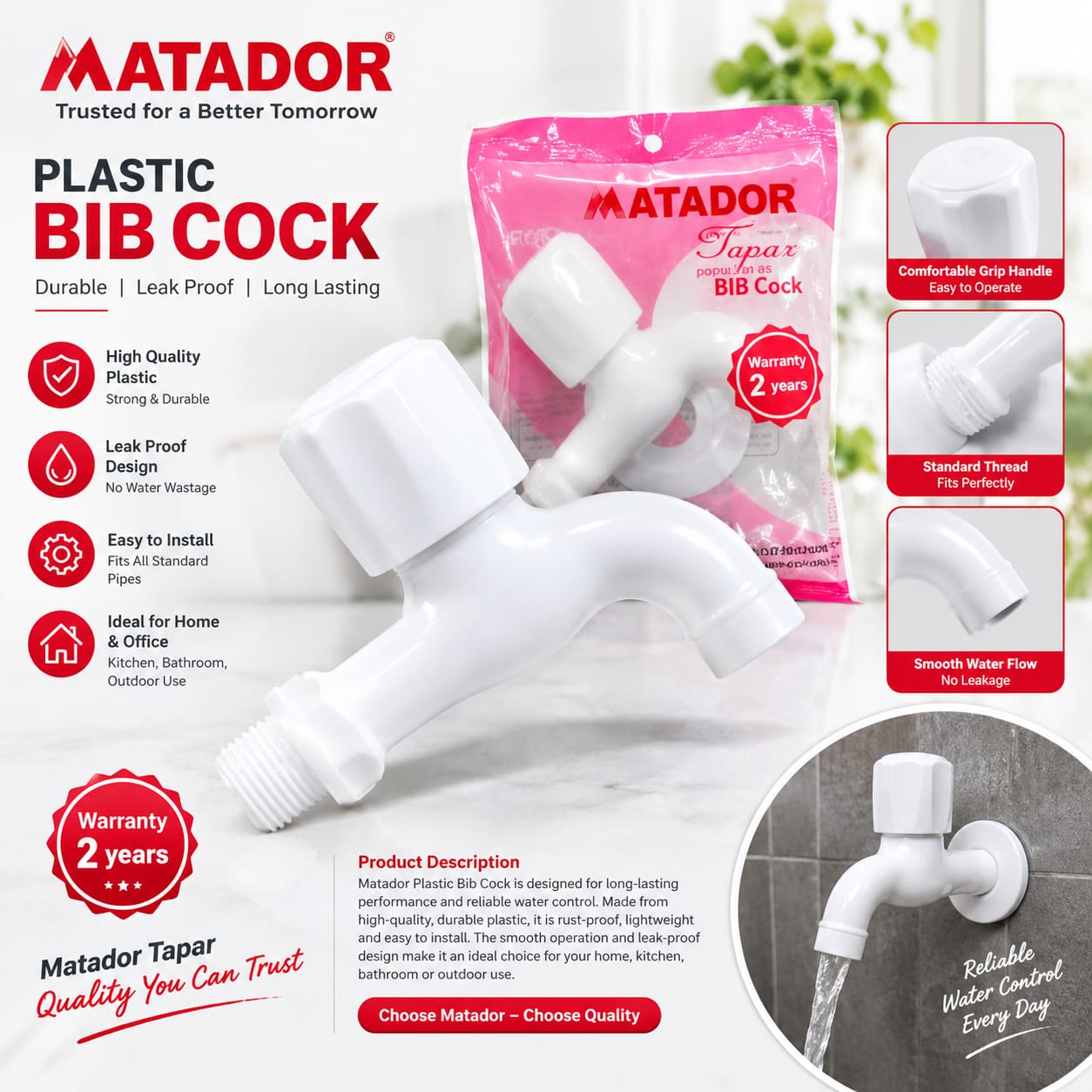 WhatsApp Image 2026-10-22 at 10.35.15 AM MATADOR TAPAR PLASTIC BIB COCK - Image 1